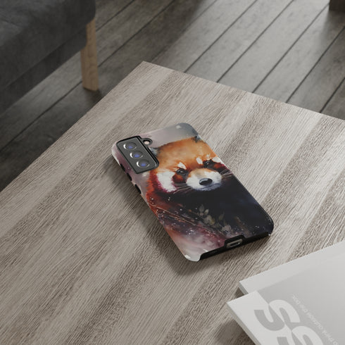Red Panda in Watercolor - Impact Resistant Phone Case